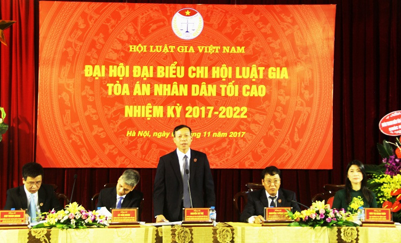 Đại hội Đại biểu Chi hội Luật gia TANDTC nhiệm kỳ 2017 – 2022