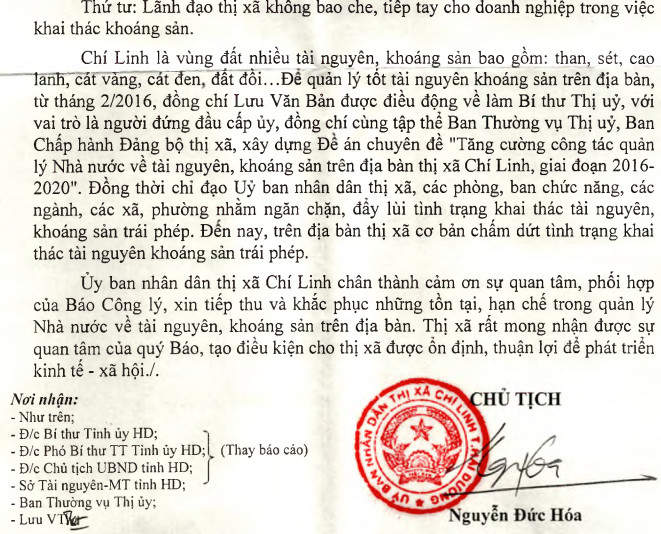 “Đất tặc” lại hoành hành tại thị xã Chí Linh (Hải Dương): Những đoàn xe “hổ vồ” và tin nhắn “xin cảm ơn” của ông Chủ tịch