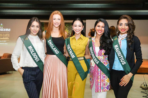 Hành trình của Hà Thu trước thềm chung kết Hoa hậu Trái Đất