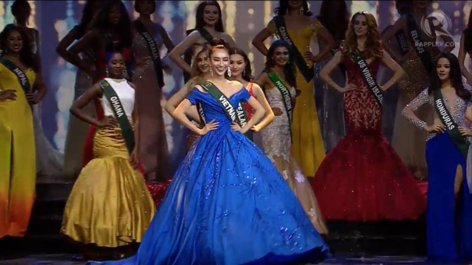 Hà Thu trượt top 8 Hoa hậu Trái Đất 2017