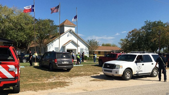 Thông tin đầu tiên về thủ phạm vụ xả súng tại nhà thờ ở bang Texas