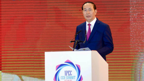Chủ tịch nước Trần Đại Quang đưa ra 3 vấn đề cấp bách tại Hội nghị CEO Summit 2017