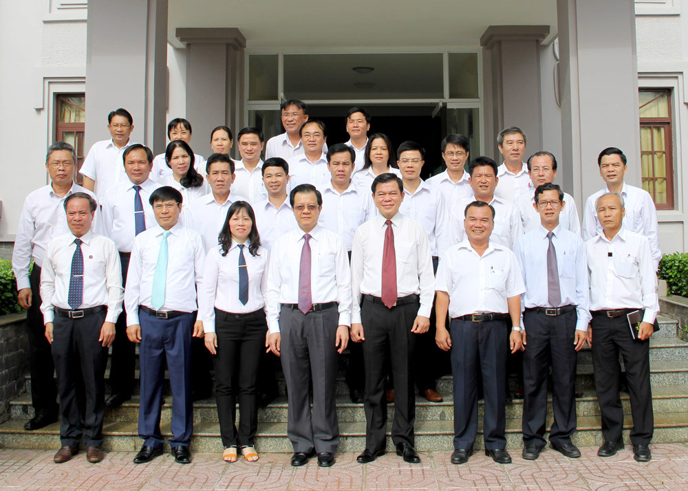 Phó Chánh án TANDTC Lê Hồng Quang làm việc tại TAND 3 tỉnh miền Đông Nam Bộ