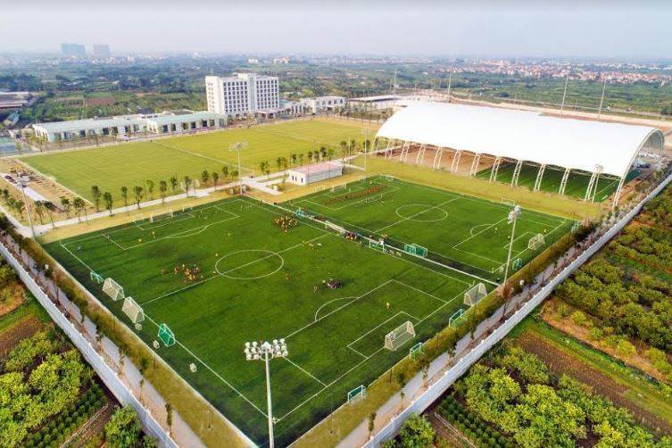 Vingroup sắp khánh thành trung tâm đào tạo bóng đá hàng đầu Đông Nam Á 