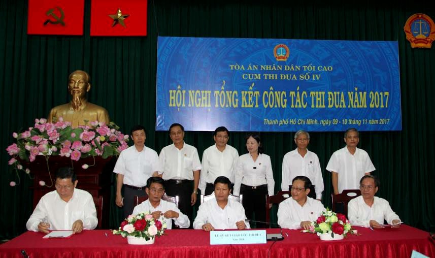 Cụm thi đua số IV TAND: Giải quyết án kịp thời, đạt kết quả cao