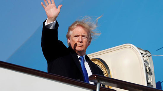 Tổng thống Hoa Kỳ Donald Trump bắt đầu thăm cấp Nhà nước tới Việt Nam