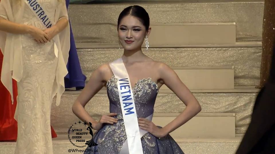 Thùy Dung trượt top 15 Hoa hậu quốc tế 2017