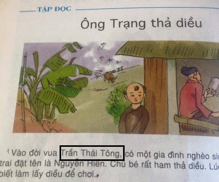 Phản hồi về việc sách giáo khoa lẫn lộn giữa “Trần Nhân Tông” và “Trần Thái Tông”