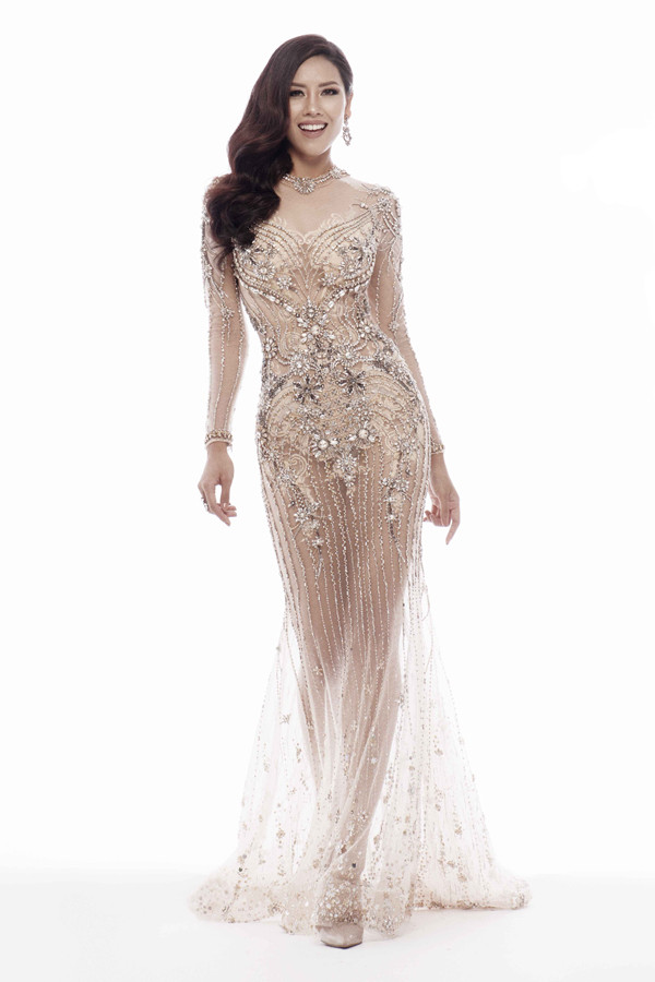 Nguyễn Thị Loan hé lộ trang phục dạ hội chính thức tại Miss Universe 2017