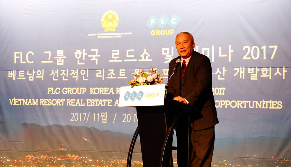 FLC tiếp xúc hơn 400 nhà đầu tư Hàn Quốc, hợp tác toàn diện với KB Securities