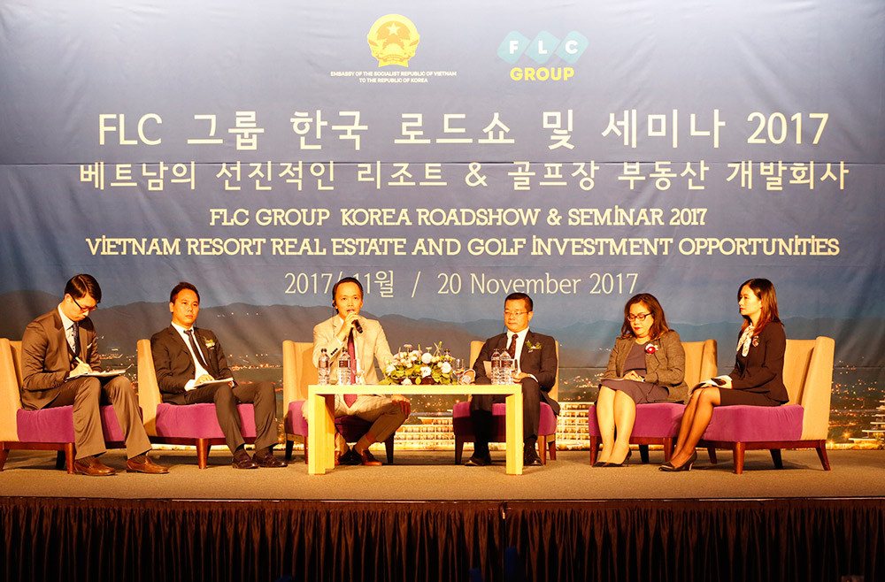 FLC tiếp xúc hơn 400 nhà đầu tư Hàn Quốc, hợp tác toàn diện với KB Securities