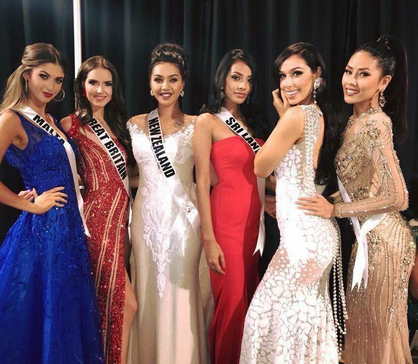 Nguyễn Thị Loan khoe hình thể săn chắc ở bán kết Hoa hậu hoàn vũ 2017