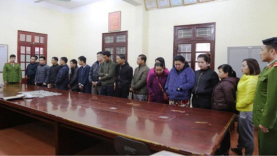 Lạng Sơn: Phá chuyên án, bắt 16 đối tượng xóc đĩa ăn tiền