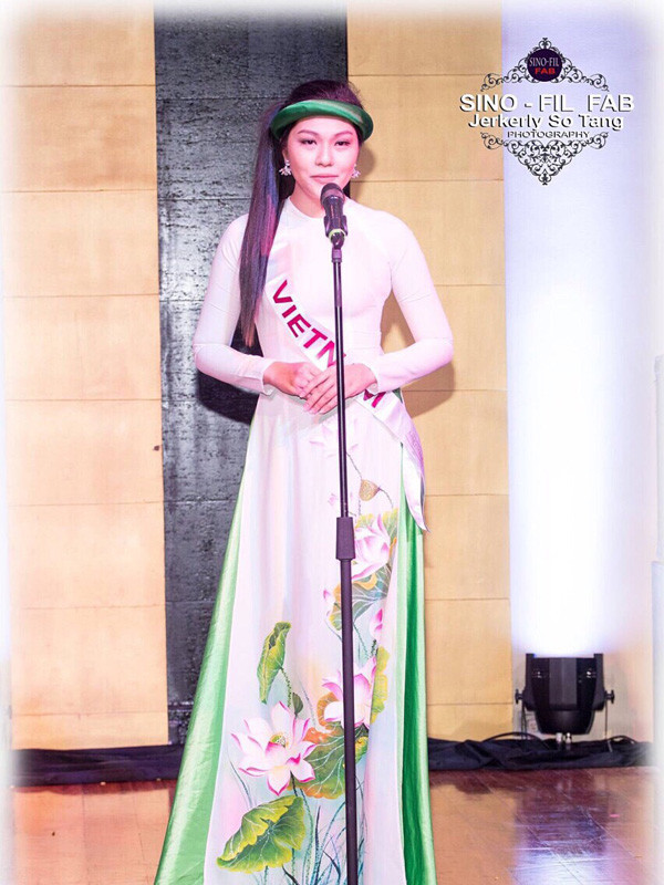 Vương Thanh Tuyền vẫn đang nỗ lực tỏa sáng ở cuộc thi hoa hậu lâu đời nhất Châu Á