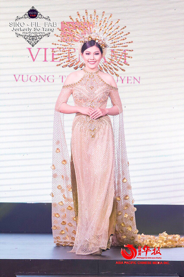 Vương Thanh Tuyền vẫn đang nỗ lực tỏa sáng ở cuộc thi hoa hậu lâu đời nhất Châu Á