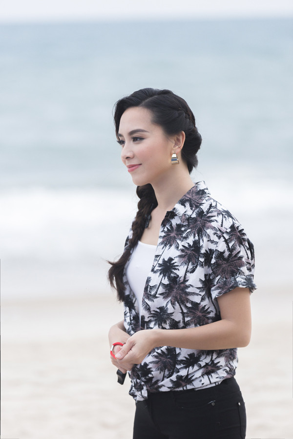 Thí sinh Hoa hậu hoàn vũ Việt Nam chinh phục thử thách mới