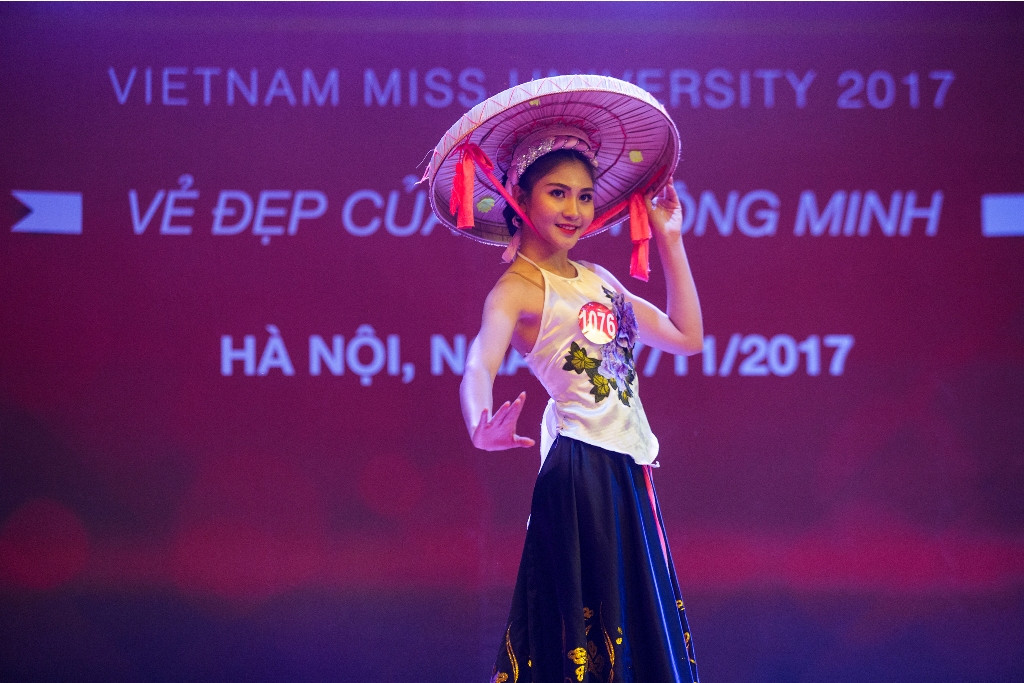 Lộ diện 15 thí sinh vào vào chung kết Hoa khôi sinh viên Việt Nam 2017