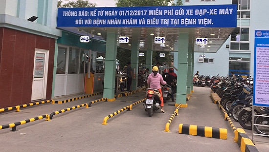 Hải Phòng: Bắt đầu thí điểm miễn phí gửi xe tại Bệnh viện Việt Tiệp