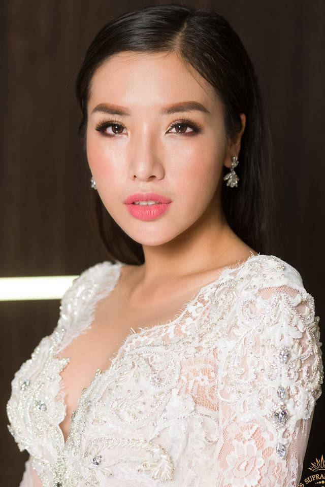 Khánh Phương tự tin nổi bật cùng dàn thí sinh Miss Supranational 2017