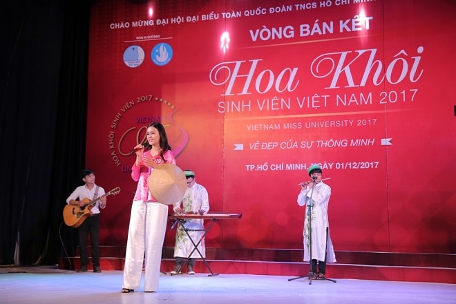 45 thí sinh lọt vào vòng chung kết Hoa khôi Sinh viên Việt Nam 2017