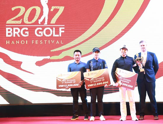 Giải golf truyền thống 2017 BRG Golf Hà Nội Festival: Kết thúc thành công trong niềm vui hứng khởi của những người yêu golf