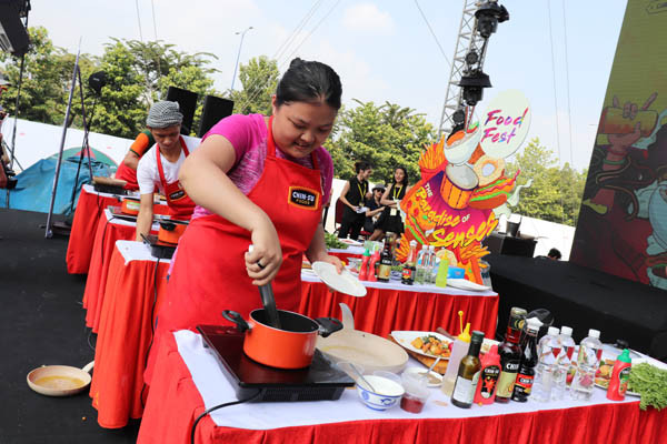 Chin-su đồng hành cùng lễ hội ẩm thực và giải trí quốc tế