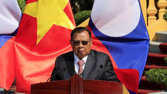 Tổng Bí thư Lào: Quan hệ Lào-Việt là sức mạnh vô hạn trên con đường tiến lên XHCN