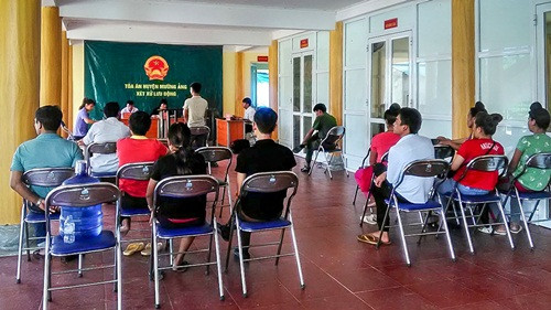 TAND huyện Mường Ảng, tỉnh Điện Biên: Tỷ lệ giải quyết án đạt 100%