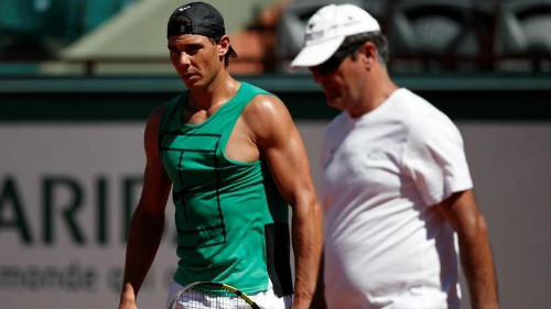 Toni ngừng huấn luyện Rafa Nadal từ năm 2018. Ảnh: Reuters.