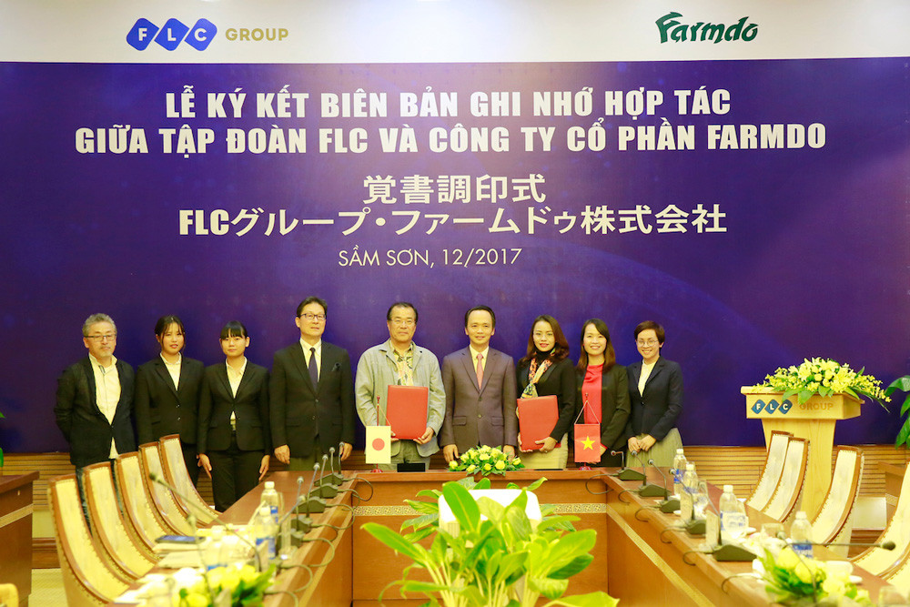FLC - Farmdo bắt tay làm nông nghiệp và duyên cầu nối từ vị Đại sứ