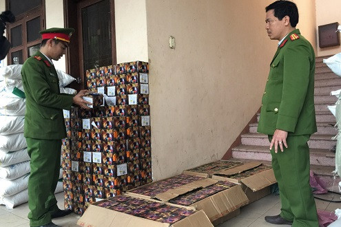 Quảng Trị: Phát hiện, bắt giữ gần 300 kg pháo lậu