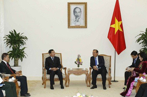 Việt Nam luôn ủng hộ hợp tác giữa 2 hệ thống TAND Việt Nam-Lào
