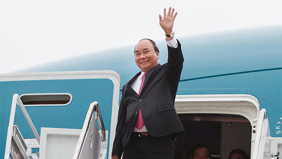 Thủ tướng lên đường dự Hội nghị Cấp cao hợp tác Mekong-Lan Thương lần thứ 2