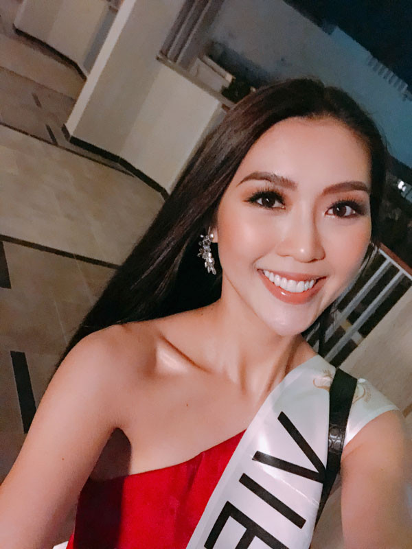 Tường Linh “nhận diện đối thủ” tại Hoa hậu Liên lục địa 2017