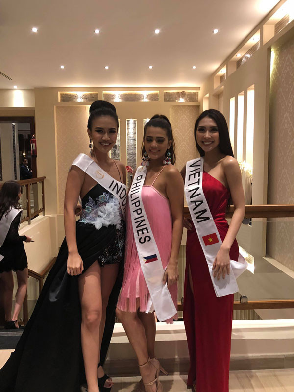 Tường Linh “nhận diện đối thủ” tại Hoa hậu Liên lục địa 2017