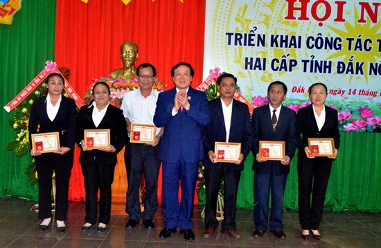 Hội nghị triển khai công tác TAND hai cấp tỉnh Đắk Nông năm 2018