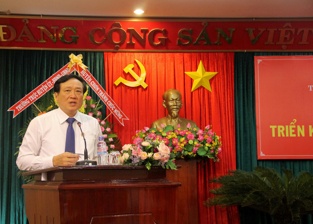 Chánh án Nguyễn Hoà Bình dự hội nghị triển khai công tác của TAND tỉnh Bình Phước