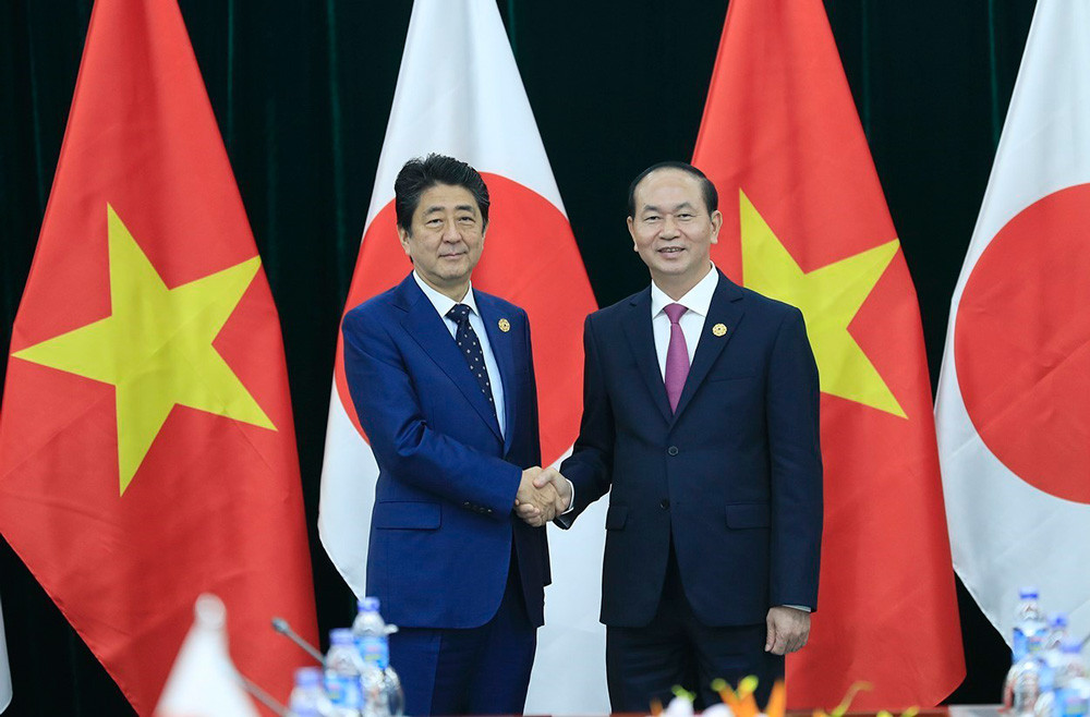 Chủ tịch nước Trần Đại Quang trả lời phỏng vấn trên báo Nhật Bản