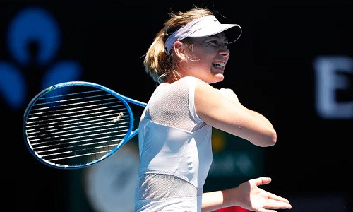 Sharapova có chiến thắng đầu tiên tại Australia Mở rộng sau gần hai năm. Ảnh: AFP.