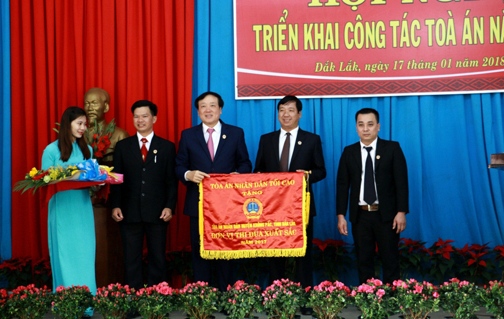 TAND tỉnh Đắk Lắk triển khai công tác năm 2018