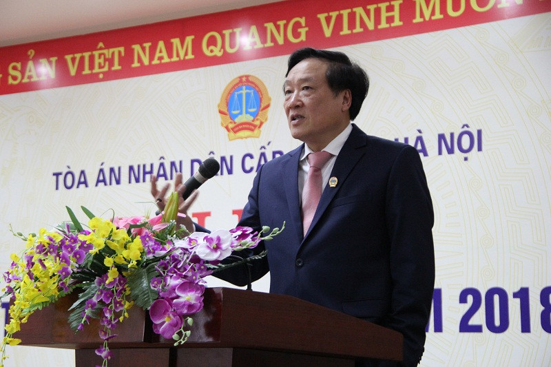 TAND cấp cao tại Hà Nội triển khai công tác năm 2018