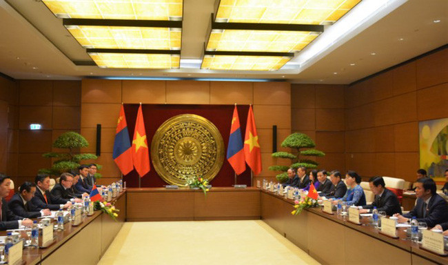 Chủ tịch QH Nguyễn Thị Kim Ngân đón, hội đàm với Chủ tịch Quốc hội Mông Cổ