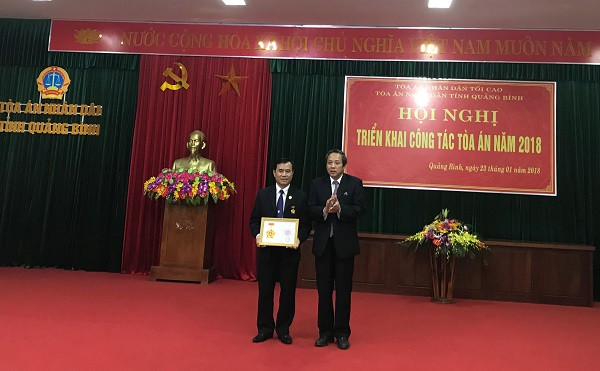 TAND hai cấp  tỉnh Quảng Bình triển khai công tác năm 2018
