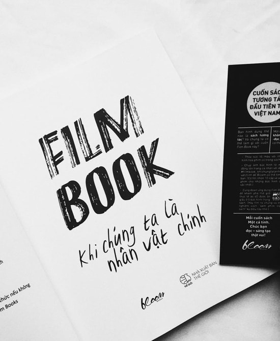 Ra mắt cuốn “Film Book: Khi chúng ta là nhân vật chính” –sách tương tác đầu tiên tại Việt Nam