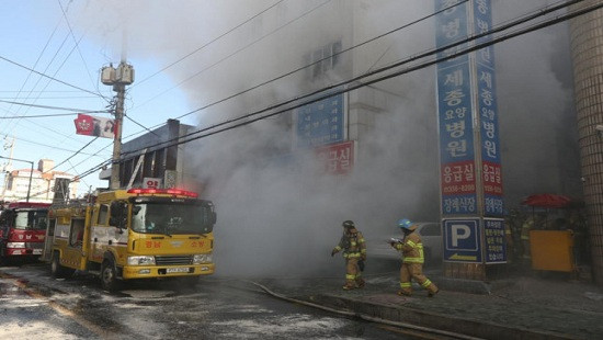 Cháy bệnh viện ở Hàn Quốc, ít nhất 33 người thiệt mạng