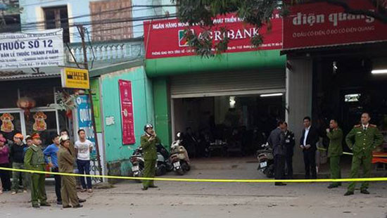 Nghi phạm mang bom giả đi cướp Ngân hàng ở Bắc Giang