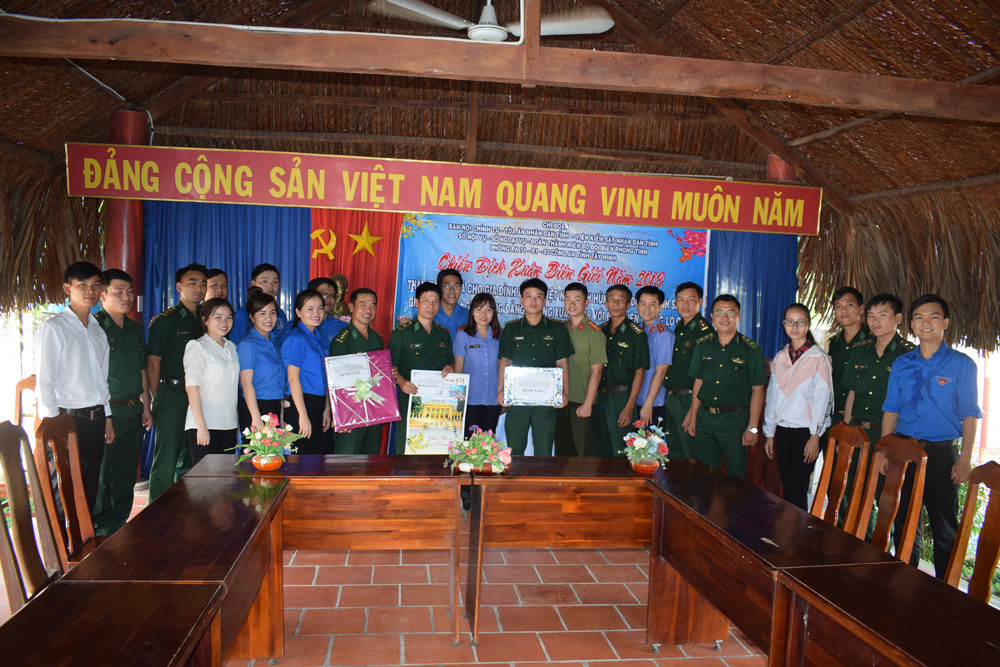 Chi đoàn TAND tỉnh Tây Ninh tổ chức chiến dịch “Xuân biên giới