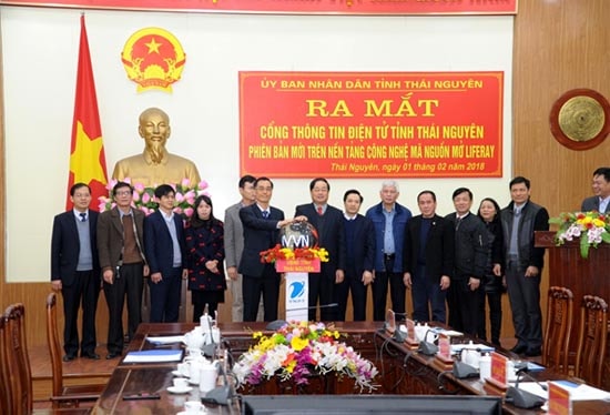 Khai trương Cổng thông tin tỉnh Thái Nguyên do VNPT xây dựng