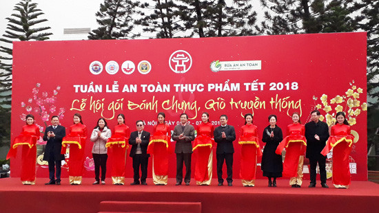 Hà Nội: Khai mạc Tuần lễ an toàn  thực phẩm Tết 2018