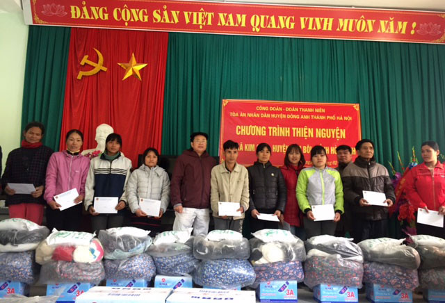 TAND huyện Đông Anh, Hà Nội: Điểm sáng về công tác thiện nguyện